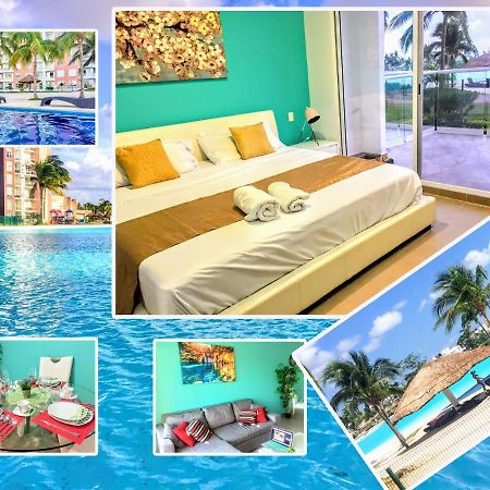 Escape Al Caribe Con Una Vista Impresionante En Pilarita'S Dream Lagoons Канкун Екстер'єр фото