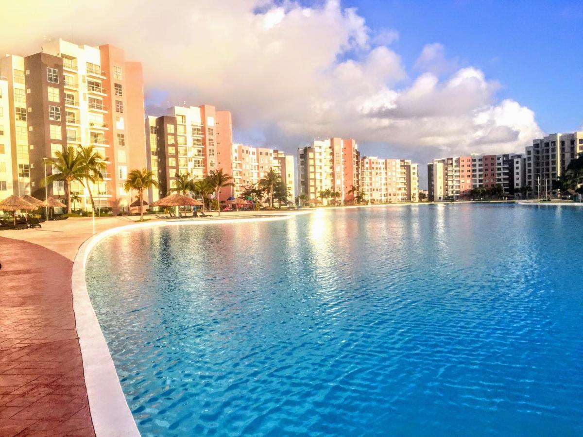 Escape Al Caribe Con Una Vista Impresionante En Pilarita'S Dream Lagoons Канкун Екстер'єр фото