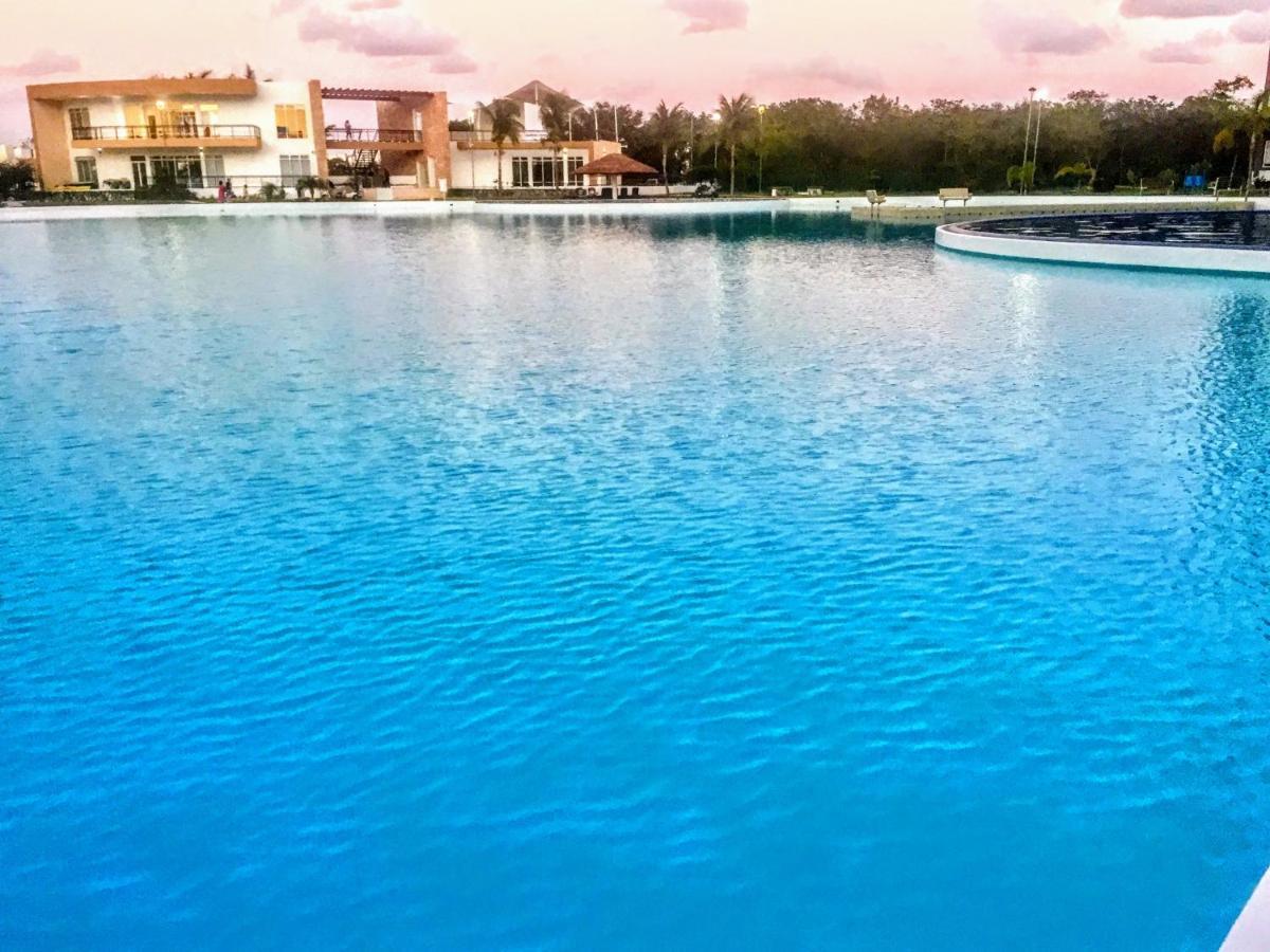 Escape Al Caribe Con Una Vista Impresionante En Pilarita'S Dream Lagoons Канкун Екстер'єр фото
