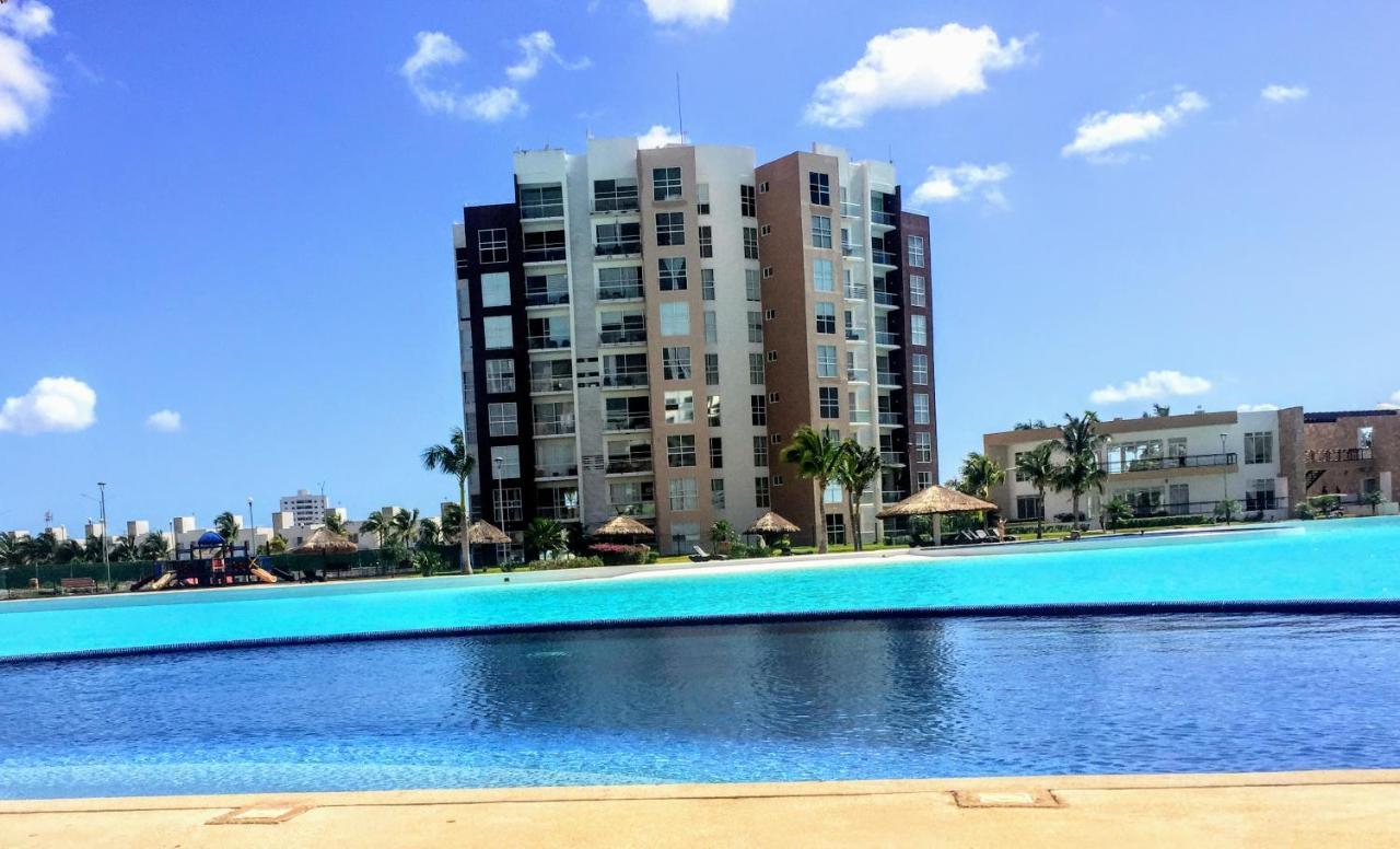 Escape Al Caribe Con Una Vista Impresionante En Pilarita'S Dream Lagoons Канкун Екстер'єр фото