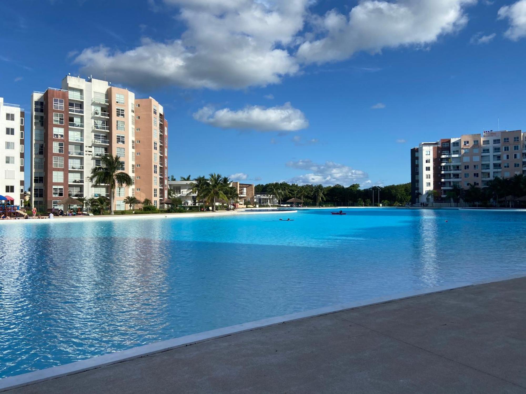 Escape Al Caribe Con Una Vista Impresionante En Pilarita'S Dream Lagoons Канкун Екстер'єр фото